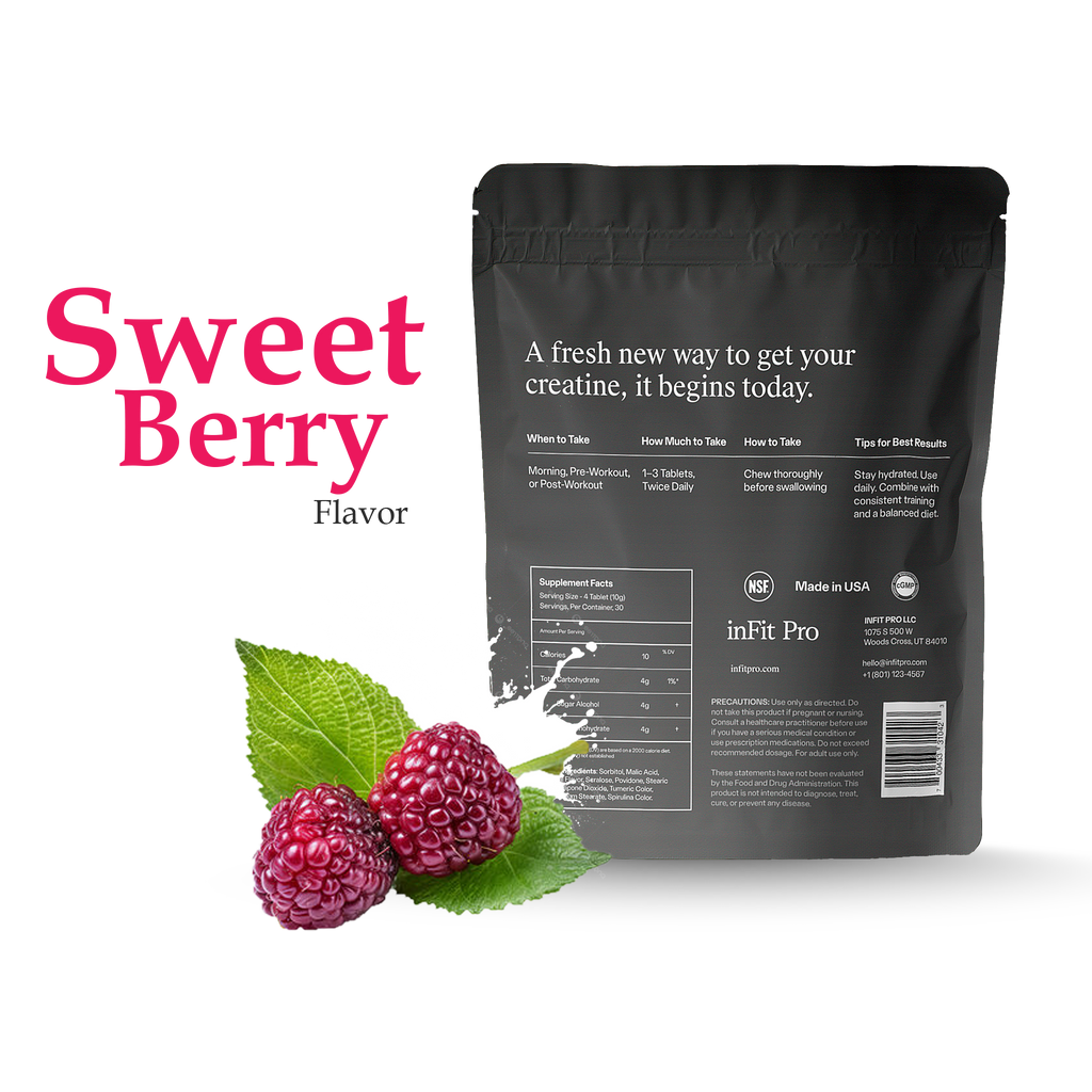 CREATINE TABLETS - BERRY