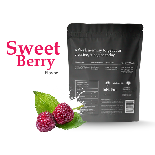 CREATINE TABLETS - BERRY